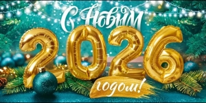 Дорогие коллеги, друзья и партнеры!  Коллектив Терско-Каспийского филиала ФГБУ «Главрыбвод» поздравляет  вас с Новым 2026 Годом!