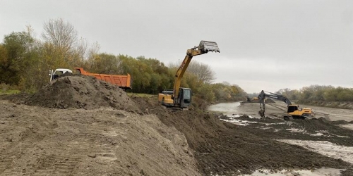 Терско-Каспийский филиал ФГБУ «Главрыбвод» завершил работы по расчистке Гудийской протоки реки Терек