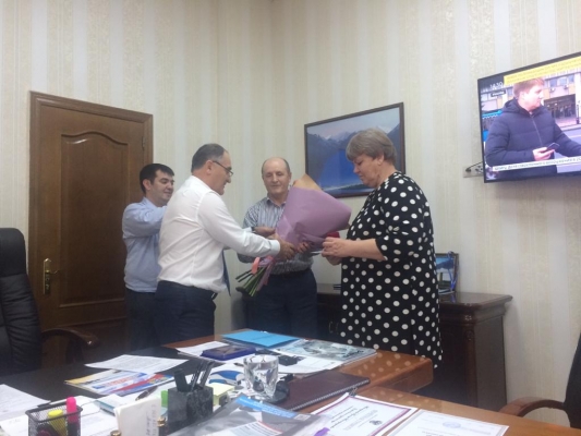 В Терско-Каспийском филиале ФГБУ «Главрыбвод» наградили отличившихся работников